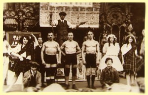 An Early Scottish Boxing Show courtesey of F Byatt