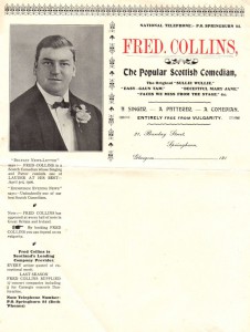 Fred's Calling Card