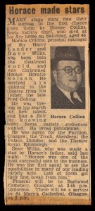 Horace Collins Obituary